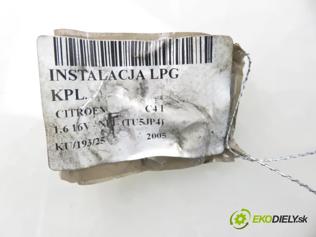 CITROEN C4 I (LC_) HB 2005 80,00 1.6 16V - NFU (TU5JP4) 1587,00 INSTALACE: LPG komplentní 67R011002 ; DE817025 ; 09SQ99020062
