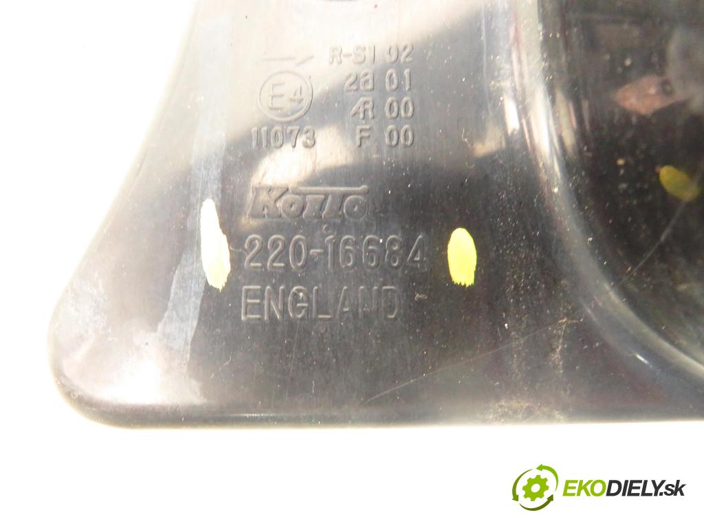 SUZUKI SX4 (EY, GY) CROSSOVER 2007 88,00 1.9 DDiS 4x4 (RW 419D) - D19AA 1910,00 světlo pravé zadní 22016684