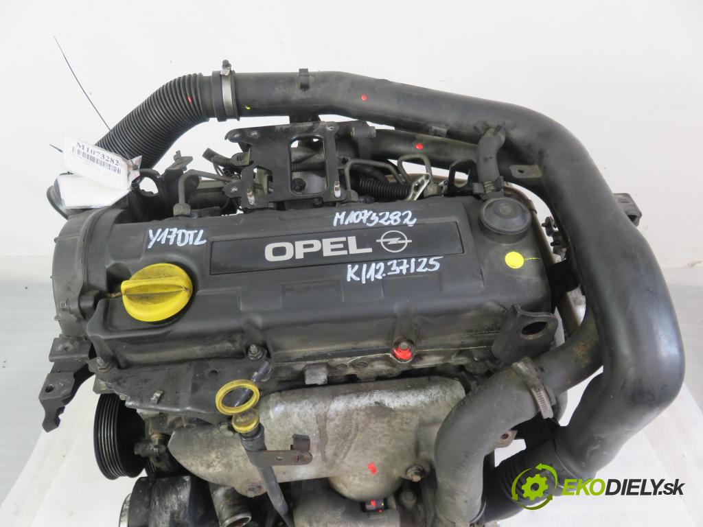 OPEL CORSA C (X01) HB 2002 48,00 1.7 DI - Y 17 DTL 1686,00 Motor DIESEL Y17DTL