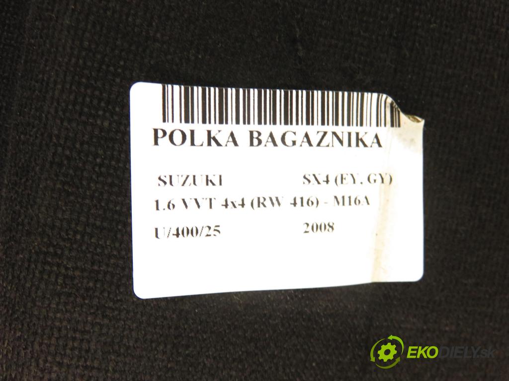 SUZUKI SX4 (EY, GY) CROSSOVER 2008 79,00 1.6 VVT 4x4 (RW 416) 107 - M16A 1586,00 POLKA: kufr
