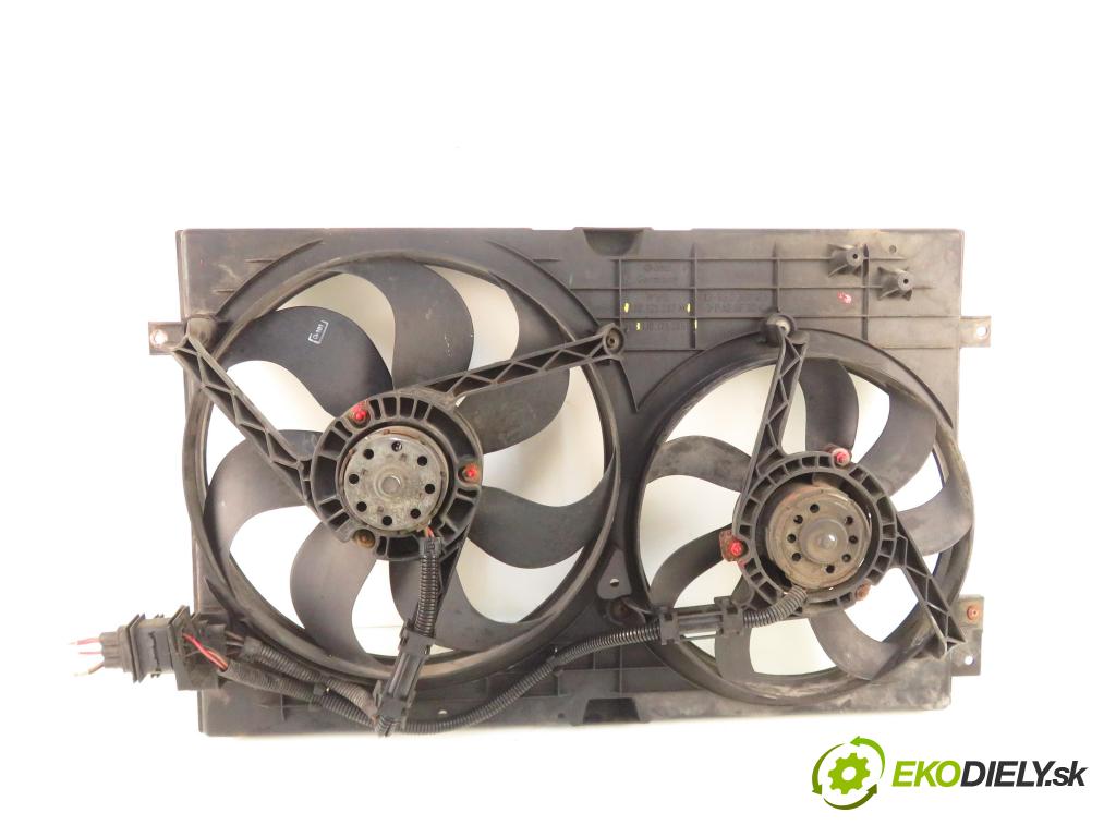 AUDI A3 (8L1) HB 2002 75,00 1.6 8V 102 - BFQ 1595,00 ventilátor chladič PODNEBÍ / VODA 1J0121207M ; 1J0121205B