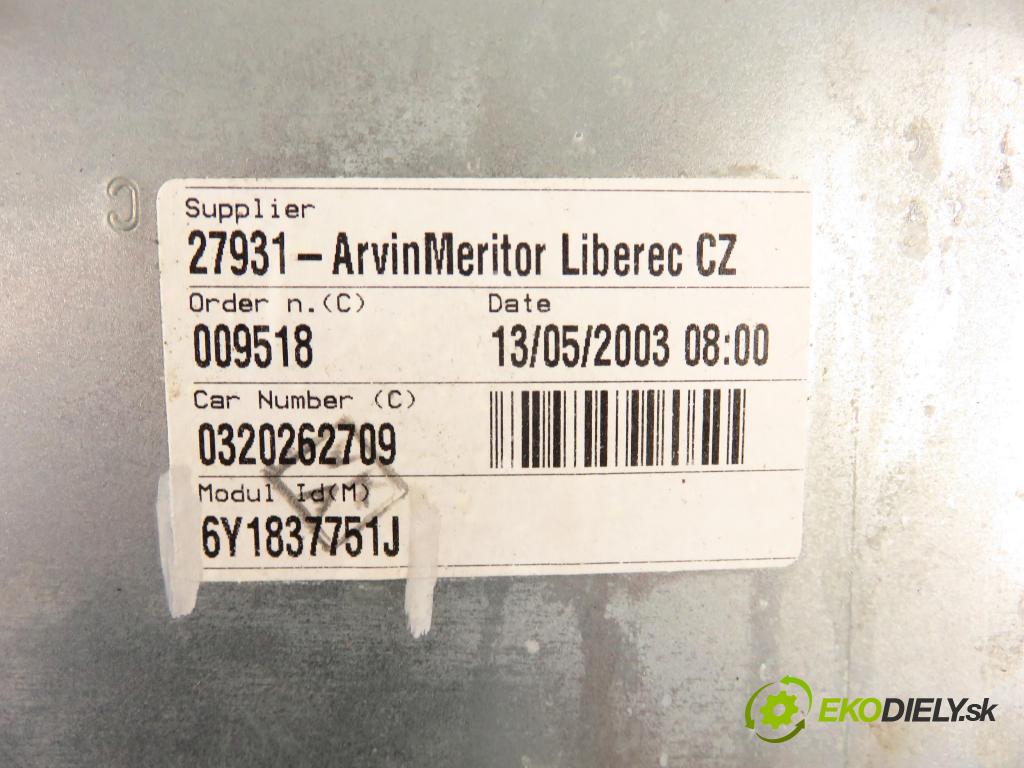 SKODA FABIA I (6Y2) HB 2003 55,00 1.4 16V - BBY 1390,00 mechanismus oken 6Y1837751J