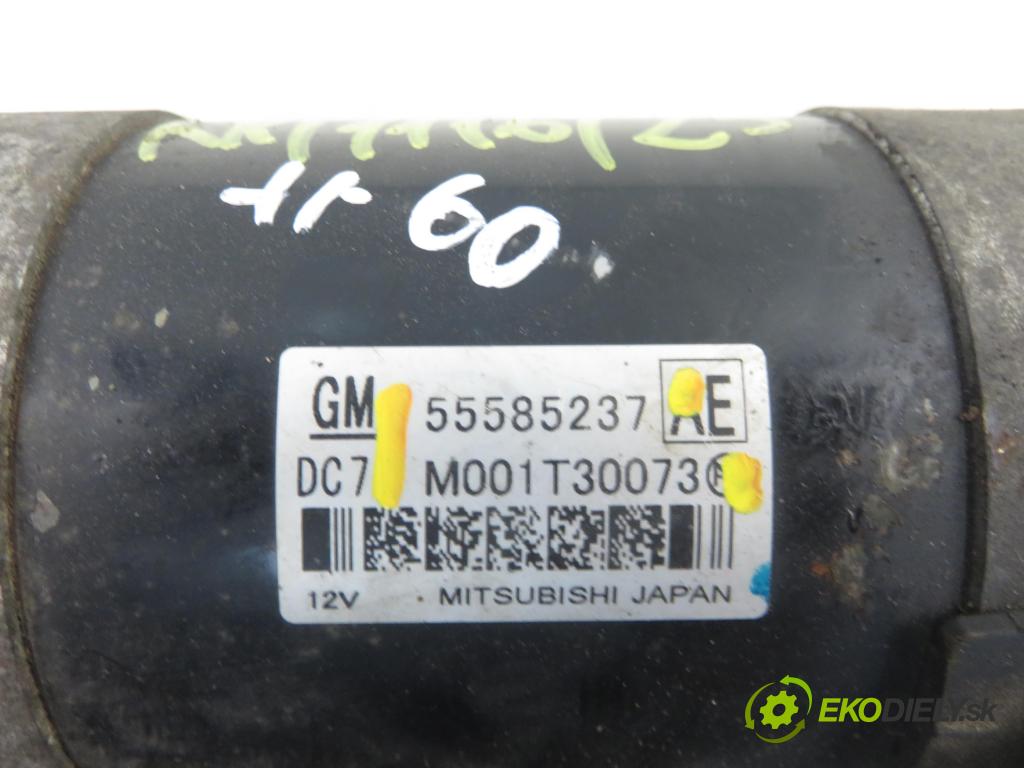 OPEL INSIGNIA A Sports Tourer (G09) KOMBI 2013 0,00 2.0 Biturbo CDTI 4x4 (35) - A 20 DTR 1956,00 Štartér 55585237 ; M001T30073 (Štartér)