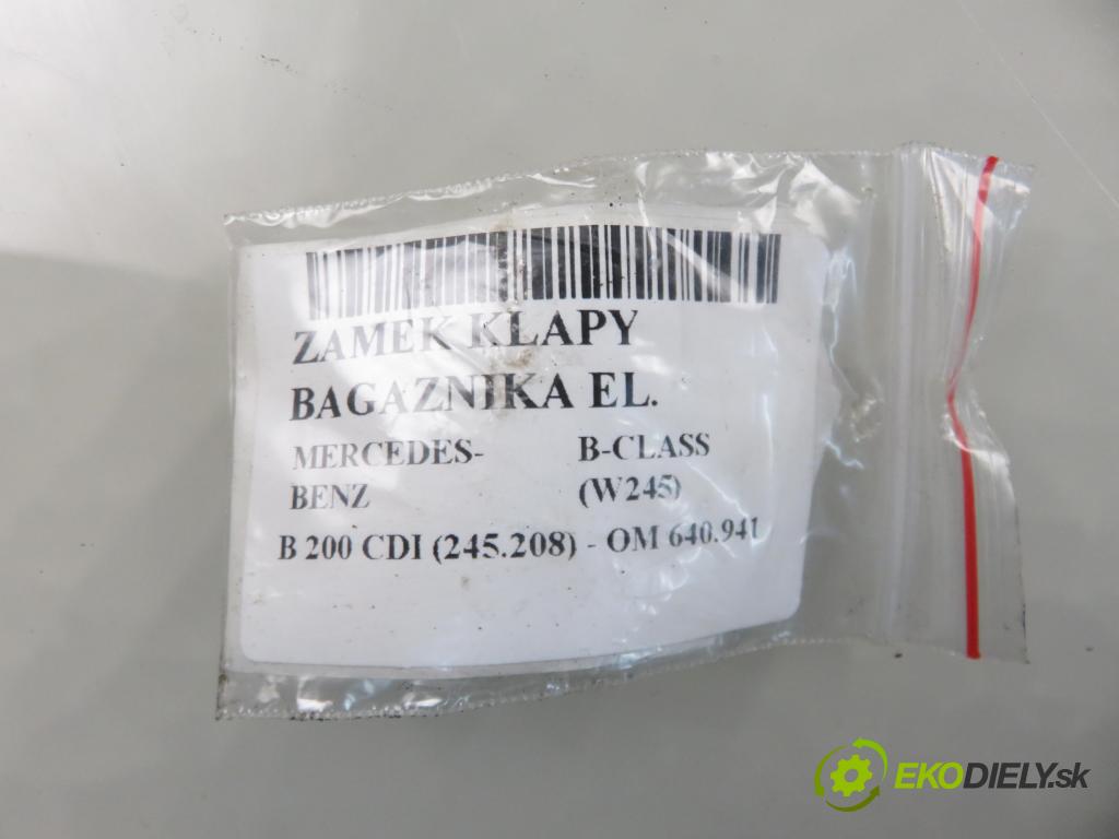 MERCEDES-BENZ KLASA B Sports Tourer (W245) MINIVAN 2009 103,00 B 200 CDI (245.208) -  140 OM 640.941 1991,00 zámok dveří kufr EL.