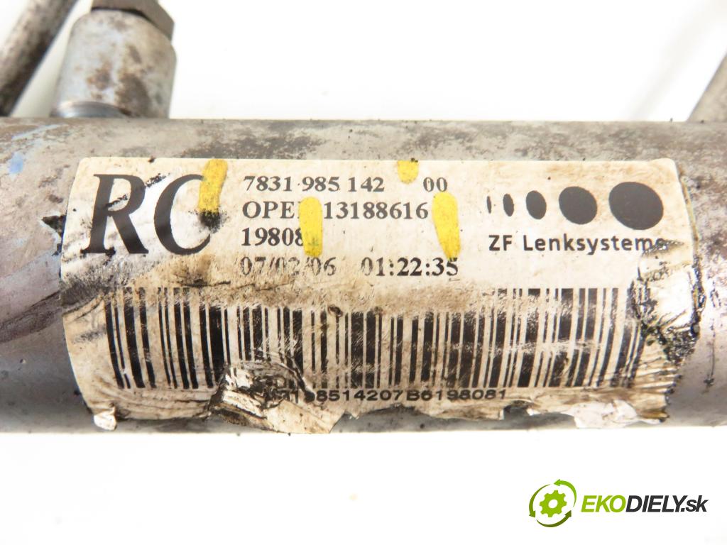 OPEL ZAFIRA B (A05) MINIVAN 2006 74,00 1.9 CDTI 8V 101 - Z 19 DTL 1910,00 řízení ZE posilovačem 13188616 ; 7831985142