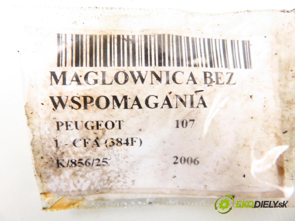 PEUGEOT 107 (PM_, PN_) HB 2006 50,00 1.0 68 - CFA (1KR) 998,00 Riadenie bez servočerpadlo 