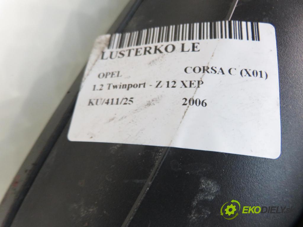 OPEL CORSA C (X01) HB 2006 59,00 1.2 16V Twinport 80 - Z 12 XEP 1229,00 zpětné zrcátko 