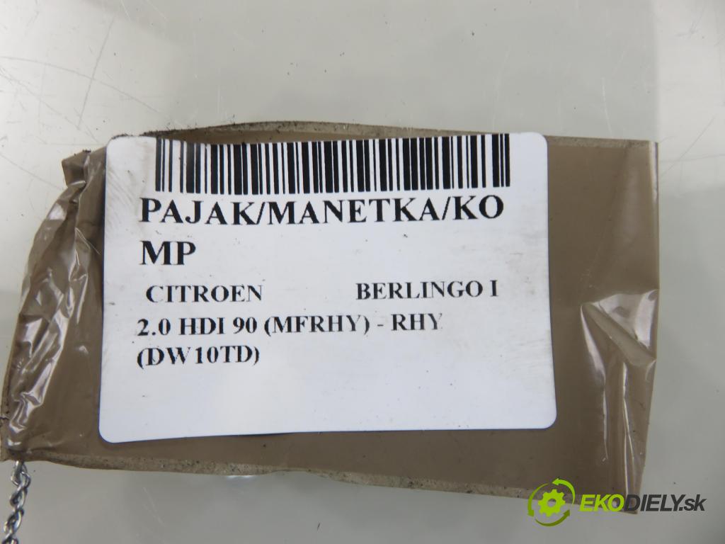 CITROEN BERLINGO / BERLINGO FIRST nadwozie wielkoprzestrzenne (MPV) KOMBIVAN 2004 66,00 2.0 HDI 90 1997,00 PAKA/ŘAZENÍ/SADA: