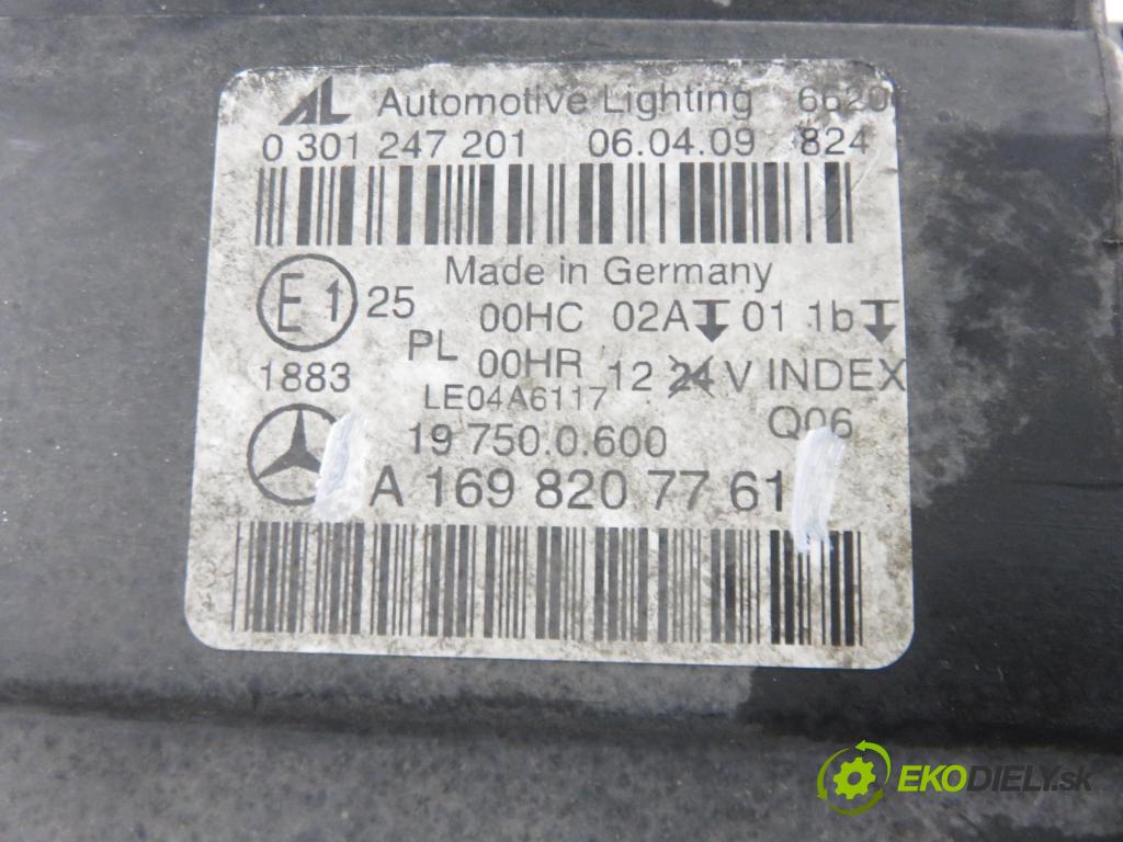 MERCEDES-BENZ KLASA B Sports Tourer (W245) MINIVAN 2009 103,00 B 200 CDI (245.208) -  140 OM 640.941 1991,00 Svetlo LP A1698207761