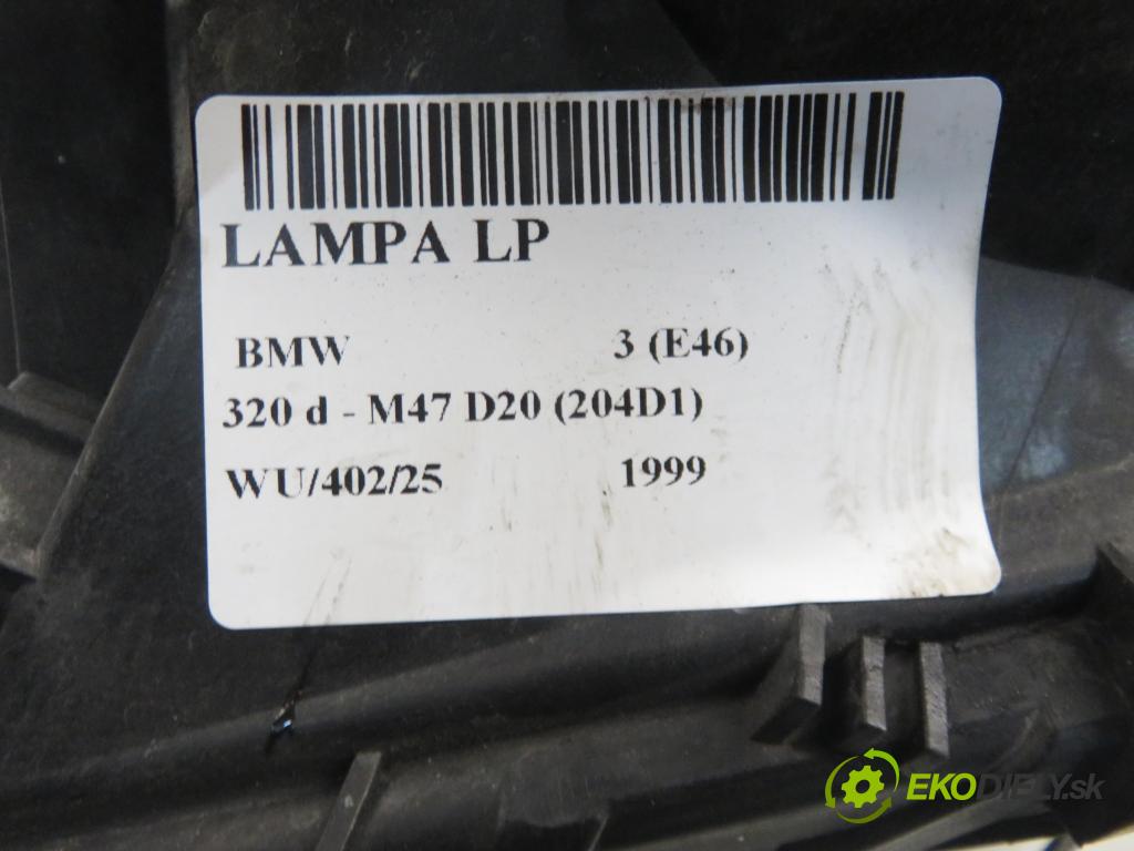 BMW 3 (E46) SEDAN 1999 100,00 320 d 136 - M47 D20 (204D1) 1951,00 Svetlo LP 0301177601