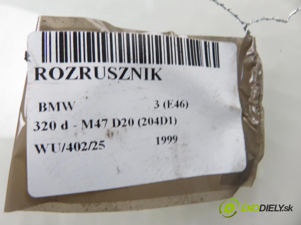 BMW 3 (E46) SEDAN 1999 100,00 320 d 136 - M47 D20 (204D1) 1951,00 Štartér 83113001 (Štartér)
