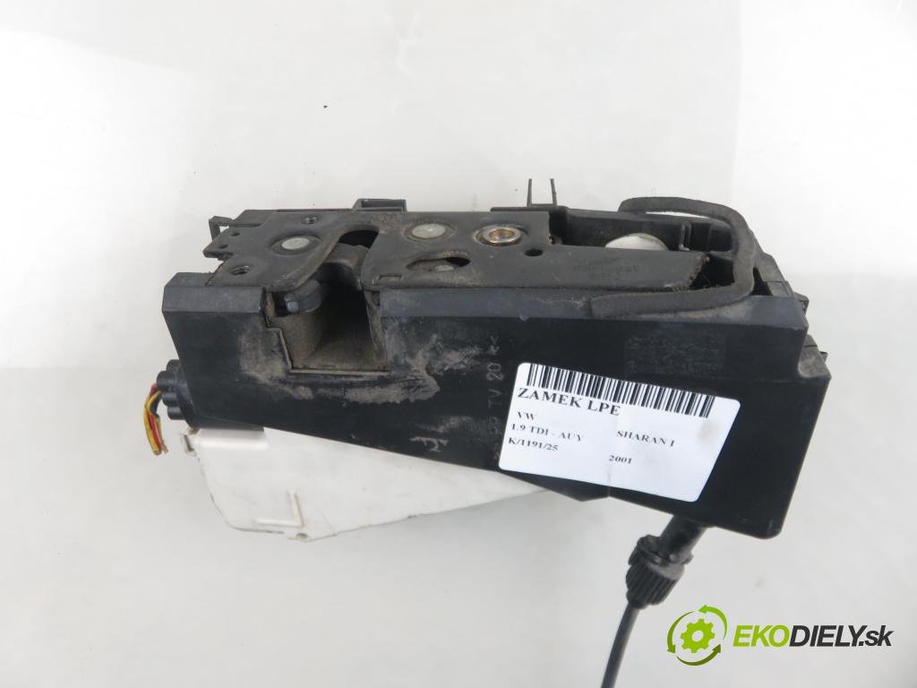 VW SHARAN (7M8, 7M9, 7M6) MINIVAN 2001 85,00 1.9 TDI PD 115 - AUY 1896,00 zámok 93BG220A20DD