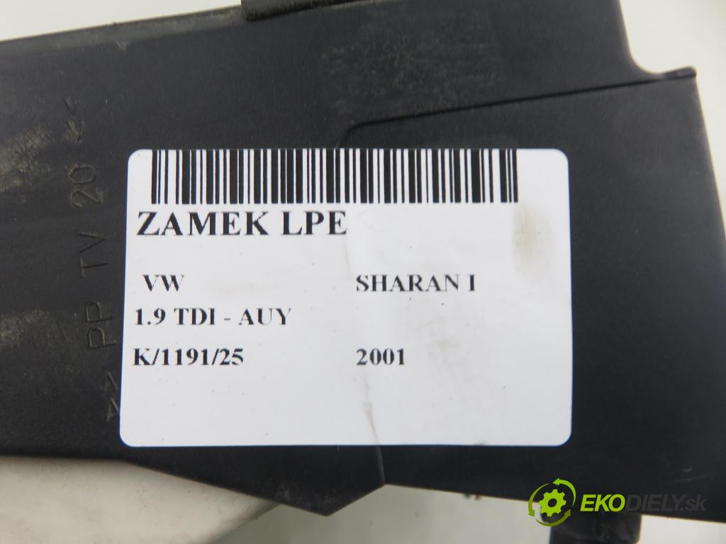 VW SHARAN (7M8, 7M9, 7M6) MINIVAN 2001 85,00 1.9 TDI PD 115 - AUY 1896,00 zámok 93BG220A20DD