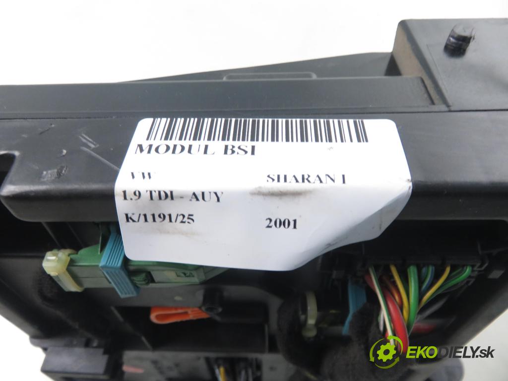 VW SHARAN (7M8, 7M9, 7M6) MINIVAN 2001 85,00 1.9 TDI PD 115 - AUY 1896,00 MODUL BSI S110730200