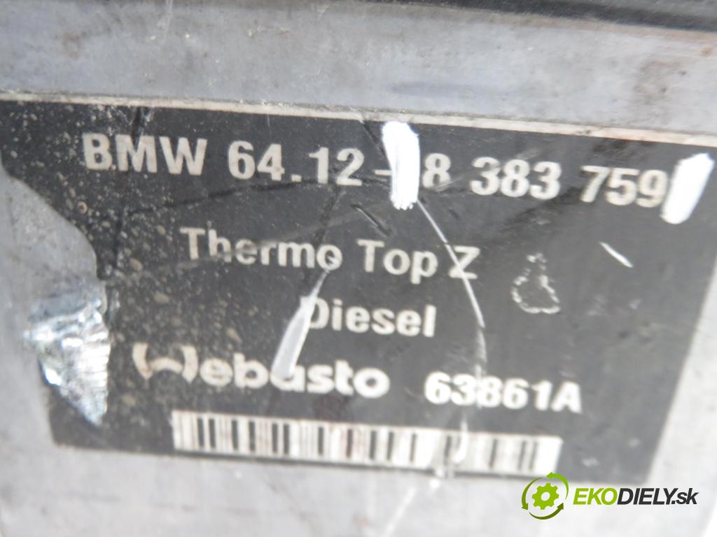 BMW 3 (E46) SEDAN 1999 100,00 320 d 136 - M47 D20 (204D1) 1951,00 Webasto 8383759 (Webasto (nezávislé topení))