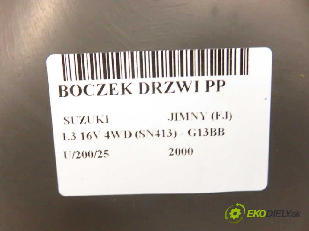 SUZUKI JIMNY (FJ) SUV 2000 59,00 1.3 16V 4WD (SN413) - G13BB 1298,00 bočné