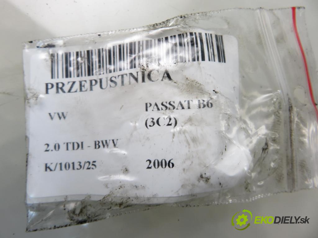 VW PASSAT B6 (3C2) SEDAN 2006 88,00 2.0 TDI - BWV 1968,00 Škrtiaca klapka 038128063M (Škrtiaca klapka)