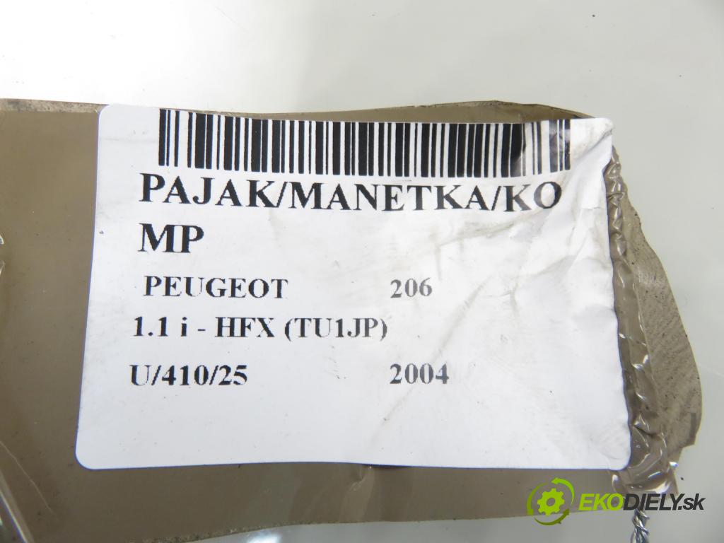 PEUGEOT 206 liftback (2A/C) HB 2004 440,00 1.1 i - HFX (TU1JP) 1124,00 PAKA/ŘAZENÍ/SADA: 96787362XT
