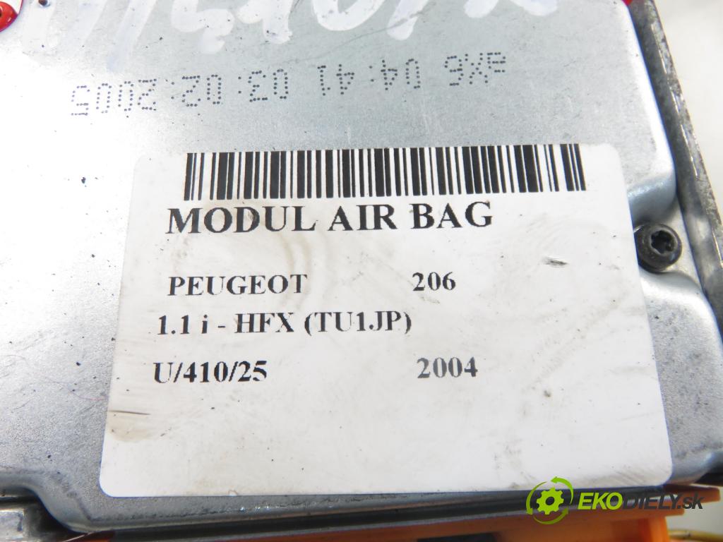 PEUGEOT 206 liftback (2A/C) HB 2004 440,00 1.1 i - HFX (TU1JP) 1124,00 MODUL air BAG 9653441880