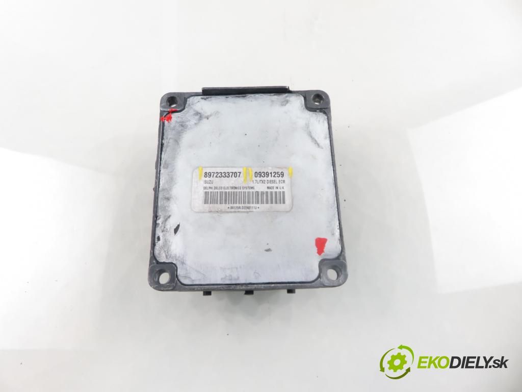 OPEL CORSA C (X01) HB 2002 48,00 1.7 DI - Y 17 DTL 1686,00 Riadiaca jednotka Motor 8972333707 ; 09391259