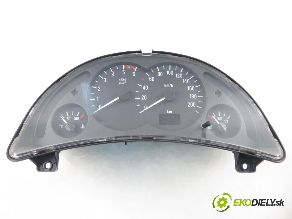 OPEL CORSA C (X01) HB 2002 48,00 1.7 DI - Y 17 DTL 1686,00 prístrojovka elektrický 09166808FB