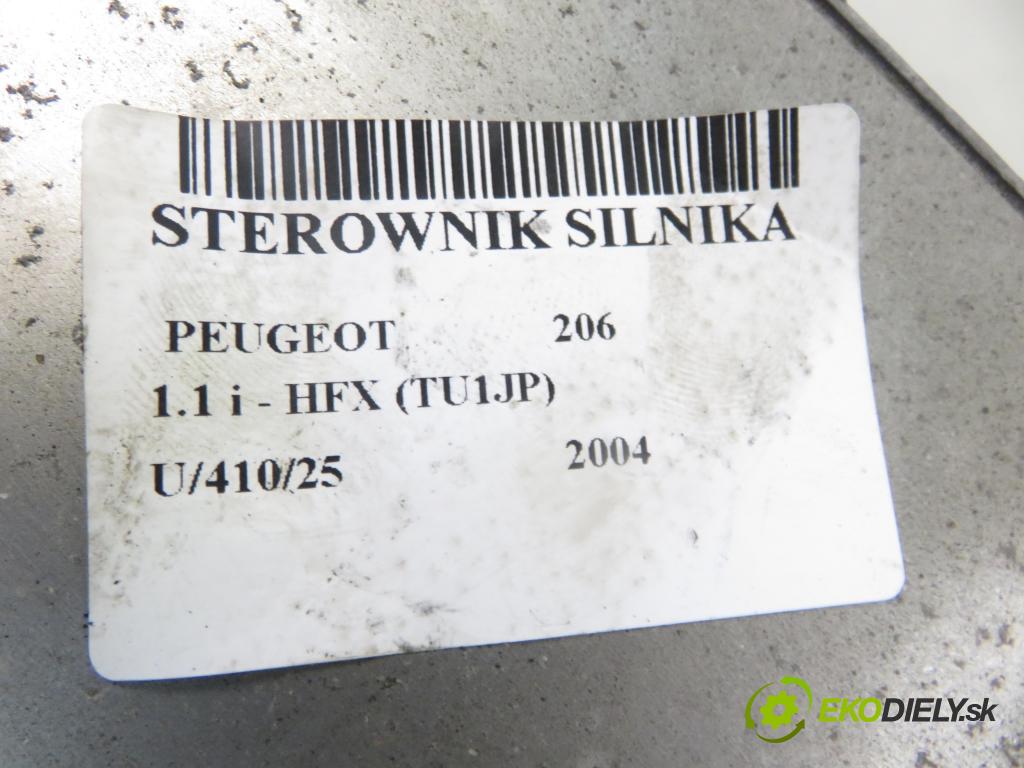PEUGEOT 206 liftback (2A/C) HB 2004 440,00 1.1 i - HFX (TU1JP) 1124,00 řídící jednotka motora 9648620980 ; 9645989480 ; IAW48P277