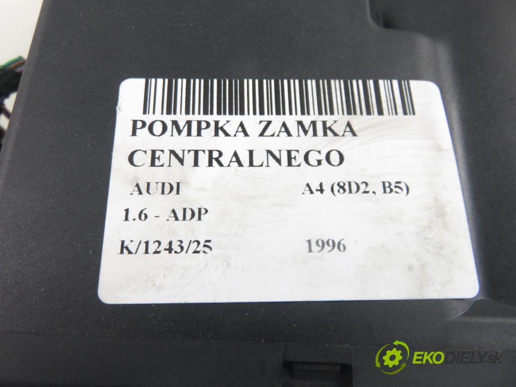 AUDI A4 (8D2, B5) SEDAN 1996 74,00 1.6 8V 100 - ADP 1595,00 motorek zámku centrálního 4A0862257A
