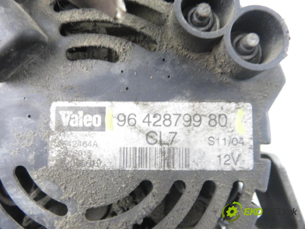 PEUGEOT 206 liftback (2A/C) HB 2004 440,00 1.1 i - HFX (TU1JP) 1124,00 Alternátor 9642879980 (Alternátor)