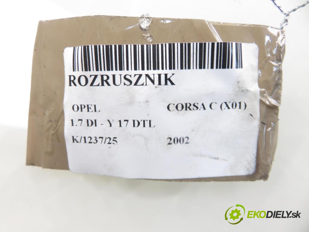 OPEL CORSA C (X01) HB 2002 48,00 1.7 DI - Y 17 DTL 1686,00 Štartér S2001 (Štartér)