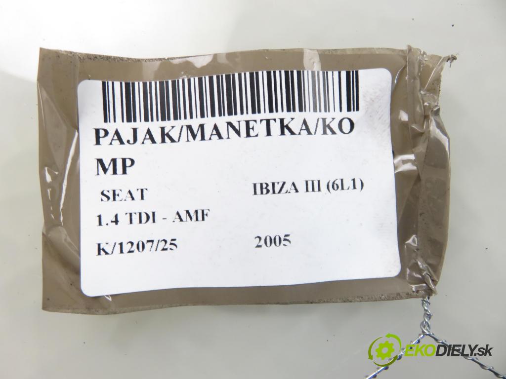 SEAT IBIZA III (6L1) HB 2005 55,00 1.4 TDI 75 - AMF 1422,00 PAKA/ŘAZENÍ/SADA: 6Q0953503AD