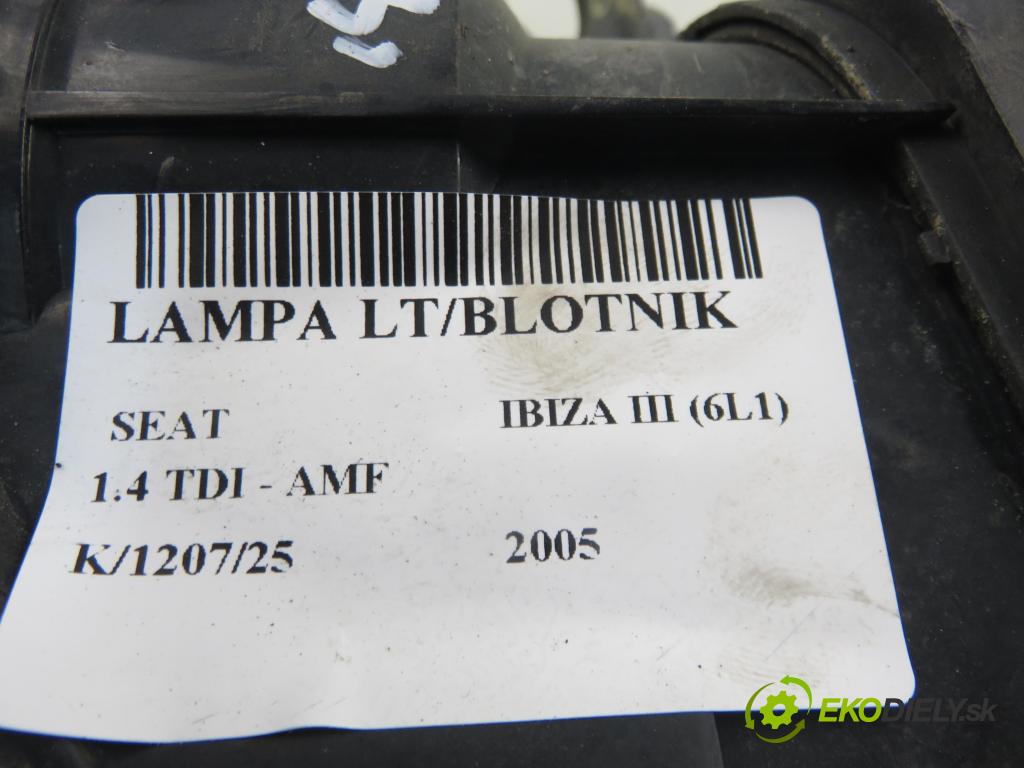 SEAT IBIZA III (6L1) HB 2005 55,00 1.4 TDI 75 - AMF 1422,00 světlo levé zadní 6L6945095C