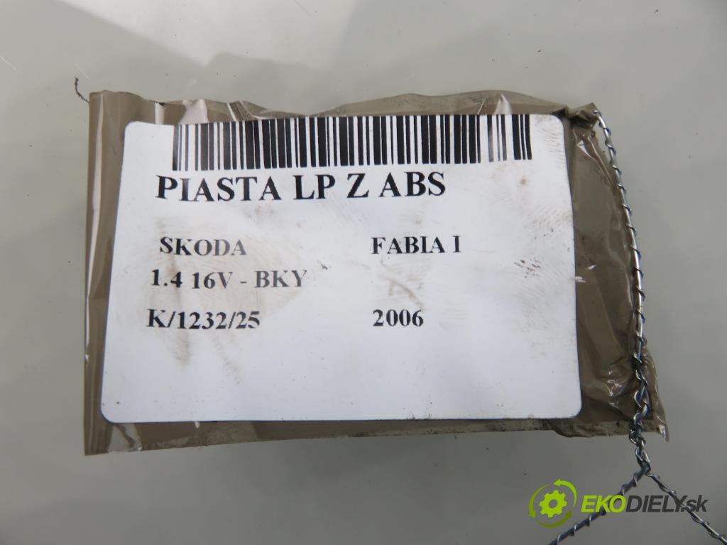 SKODA FABIA I (6Y2) HB 2006 55,00 1.4 16V - BKY 1390,00 náboj LP ABS 