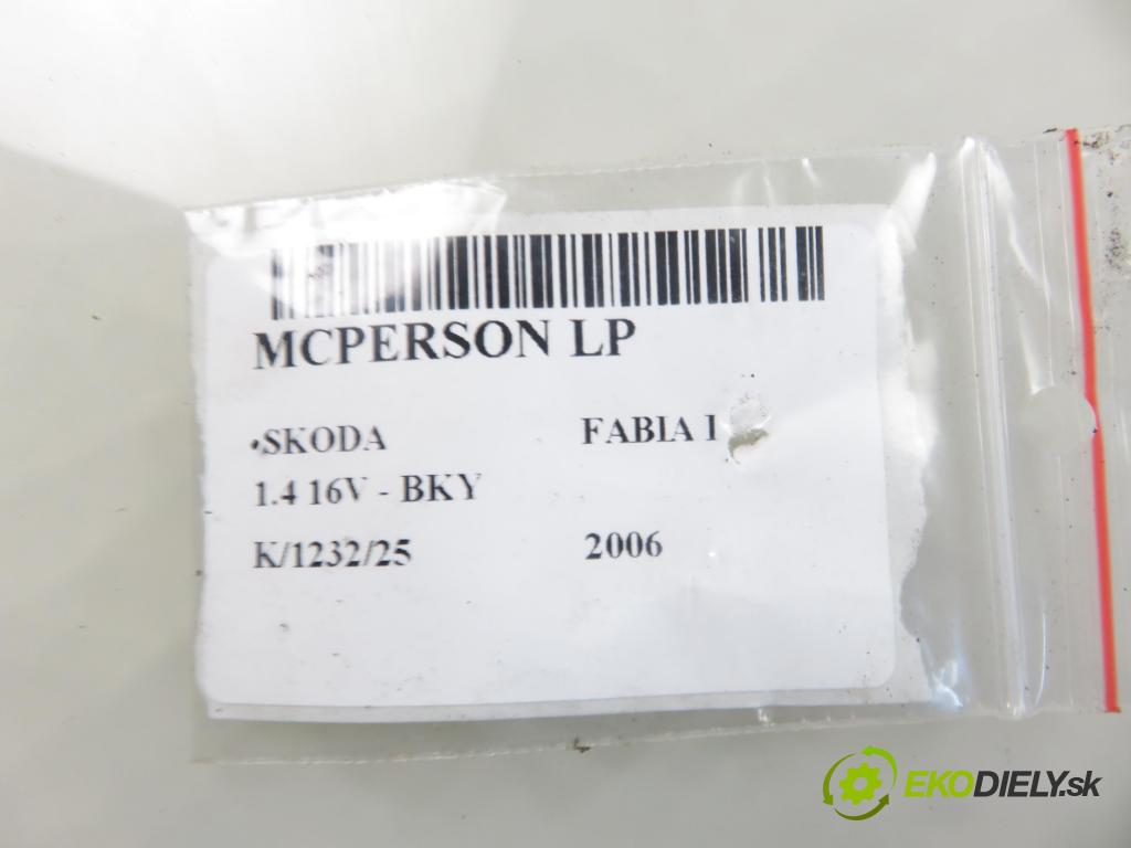 SKODA FABIA I (6Y2) HB 2006 55,00 1.4 16V - BKY 1390,00 MCPERSON LP 6Q0413031BH