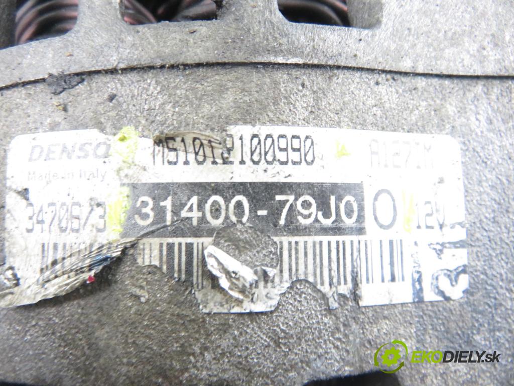 SUZUKI SX4 (EY, GY) CROSSOVER 2007 88,00 1.9 DDiS 4x4 (RW 419D) - D19AA 1910,00 Alternátor 3140079J00 ; MS1012100990 (Alternátor)