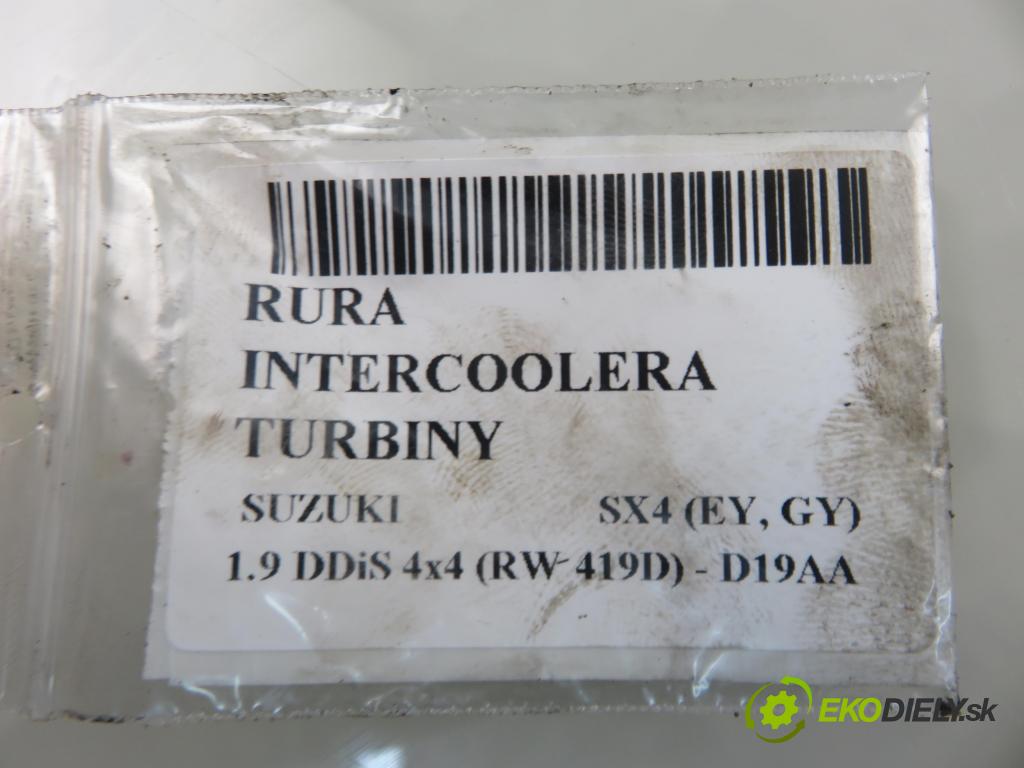 SUZUKI SX4 (EY, GY) CROSSOVER 2007 88,00 1.9 DDiS 4x4 (RW 419D) - D19AA 1910,00 Rúra intercoolera turba 1366179J50