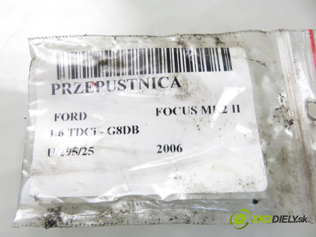 FORD FOCUS II (DA_, HCP) KOMBI 2006 80,00 1.6 TDCi - G8DB 1560,00 Škrtiaca klapka 9655971880 (Škrtiaca klapka)