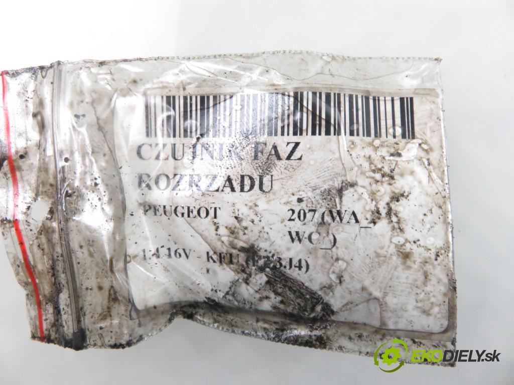 PEUGEOT 207 (WA_, WC_) HB 2007 65,00 1.4 16V - KFU (ET3J4) 1360,00 Snímač časovania Vačkový hriadeľ: 9649309780 ; F3472343