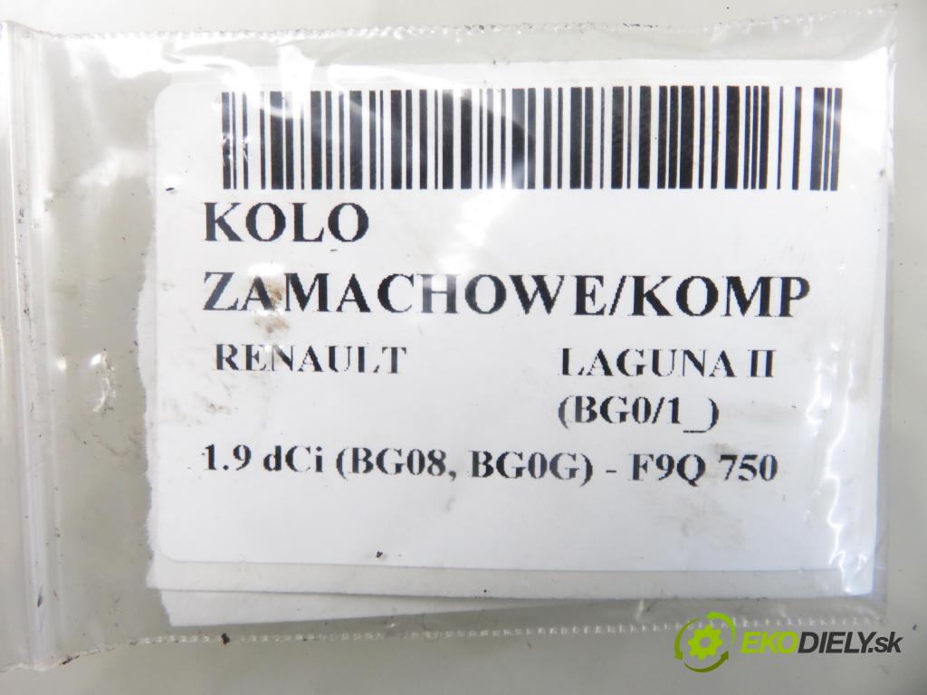 RENAULT LAGUNA II (BG0/1_) LIFTBACK 2002 88,00 1.9 dCi 120 - F9Q 750 1870,00 Koleso zotrvačník 701683 ; 701646