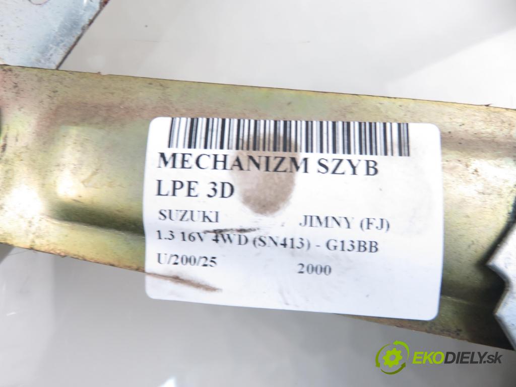 SUZUKI JIMNY (FJ) SUV 2000 0,00 1.3 16V 4WD (SN413) - G13BB 1298,00 mechanismus oken 3D 8346081A10