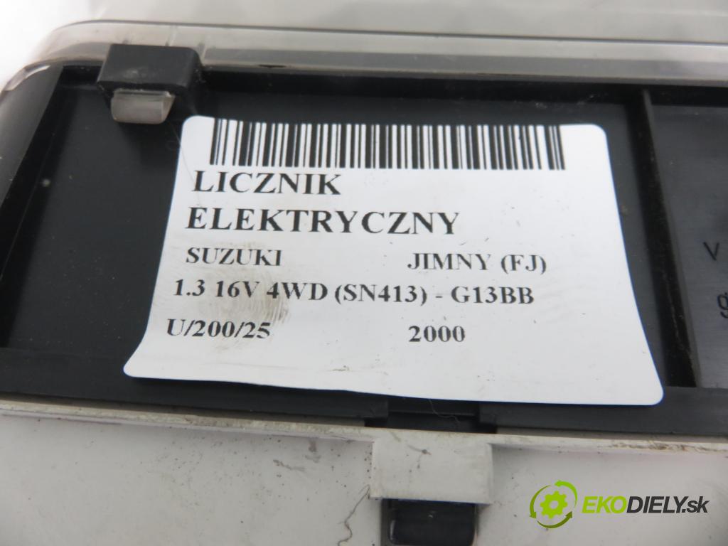 SUZUKI JIMNY (FJ) SUV 2000 0,00 1.3 16V 4WD (SN413) - G13BB 1298,00 prístrojovka elektrický 3410081A60