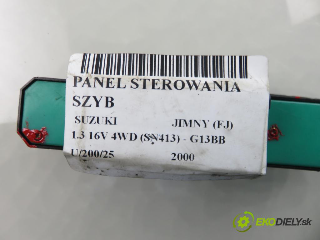 SUZUKI JIMNY (FJ) SUV 2000 59,00 1.3 16V 4WD (SN413) - G13BB 1298,00 Panel ovládaní oken 3799081A10