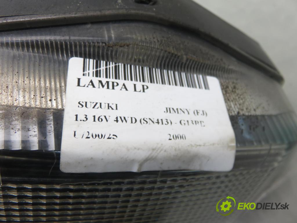 SUZUKI JIMNY (FJ) SUV 2000 0,00 1.3 16V 4WD (SN413) - G13BB 1298,00 Svetlo LP 10032081