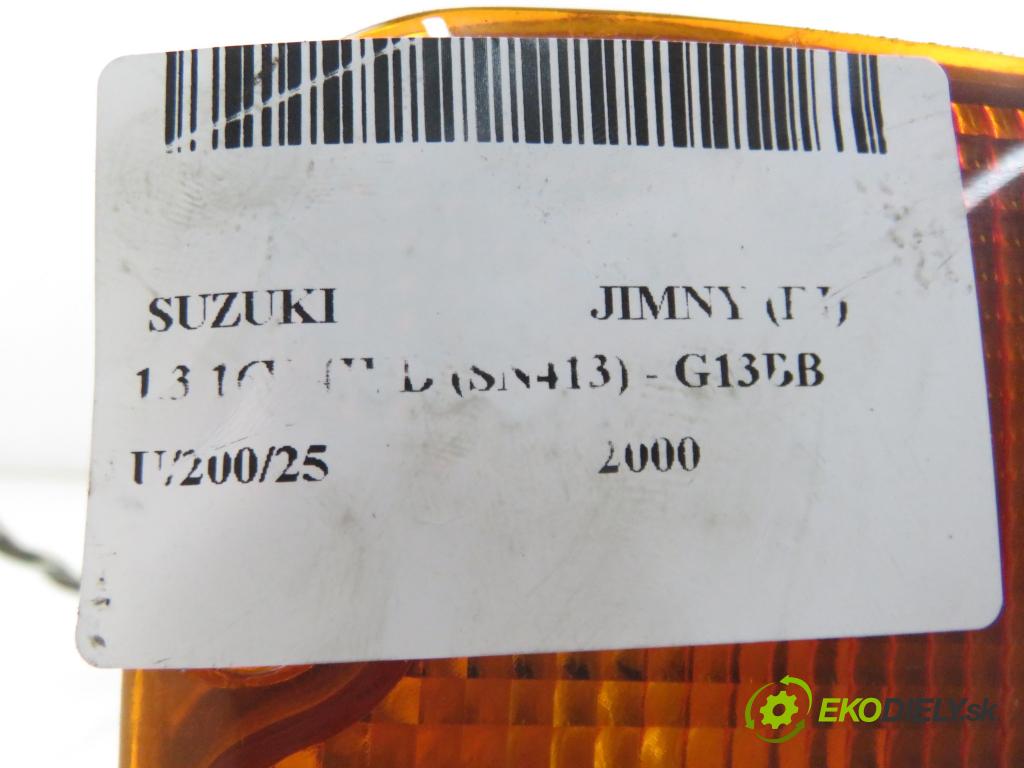 SUZUKI JIMNY (FJ) SUV 2000 59,00 1.3 16V 4WD (SN413) - G13BB 1298,00 světlo