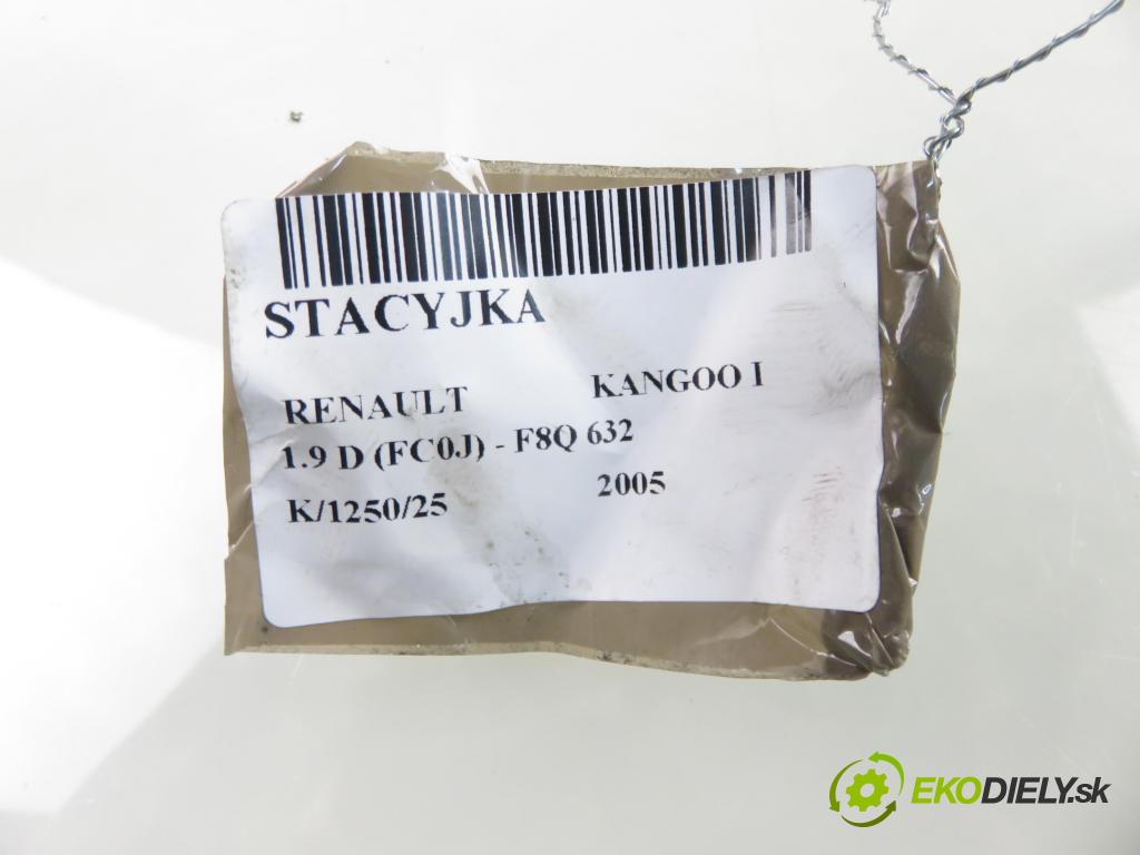 RENAULT KANGOO Express (FC0/1_) FURGON 2005 47,00 1.9 D (FC0J) - F8Q 632 1870,00 spinačka  (Spínacia skrinka)