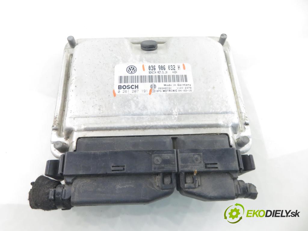SEAT LEON (1M1) HB 2004 55,00 1.4 16V - BCA 1390,00 Riadiaca jednotka Motor 0261207191 ; 036906032H