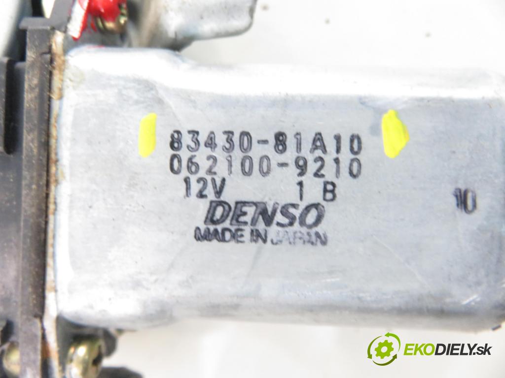 SUZUKI JIMNY (FJ) SUV 2000 0,00 1.3 16V 4WD (SN413) - G13BB 1298,00 mechanismus oken PPE 3D 8343081A10