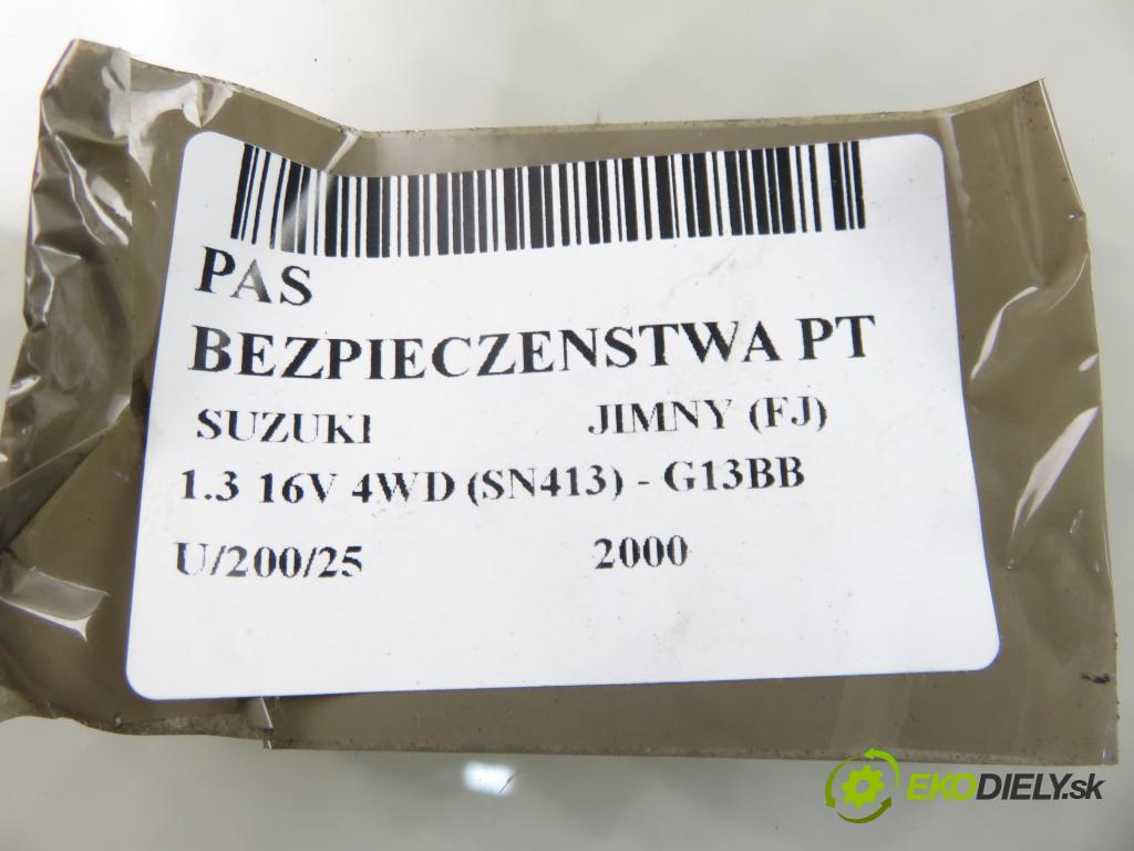 SUZUKI JIMNY (FJ) SUV 2000 0,00 1.3 16V 4WD (SN413) - G13BB 1298,00 držák BEZPEČNOST PT 8496081A0 ; NSB053BK001