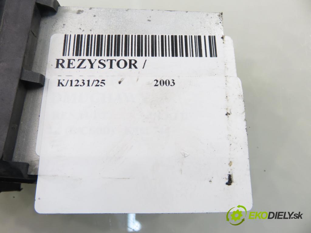 RENAULT CLIO II (BB_, CB_) HB 2003 66,00 1.6 (B/CB0D) - K7M 744 1598,00 rezistor / reostat kúrenia