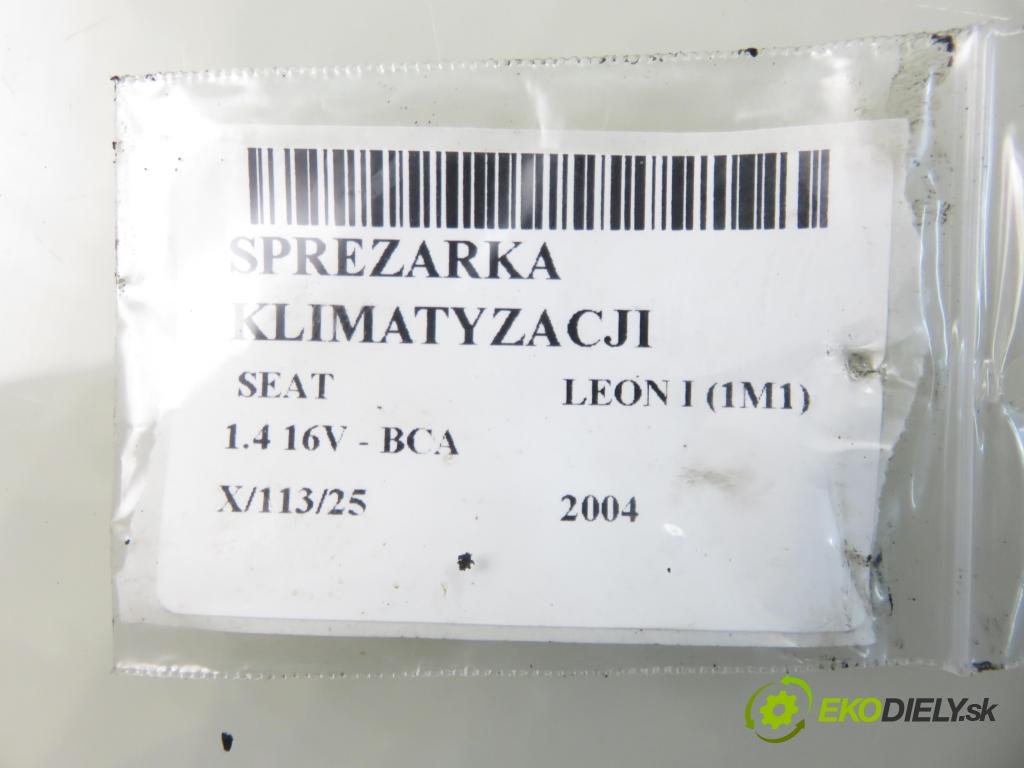 SEAT LEON (1M1) HB 2004 55,00 1.4 16V - BCA 1390,00 KOMPRESOR: klimatizace 1J0820803K (Kompresor klimatizace)