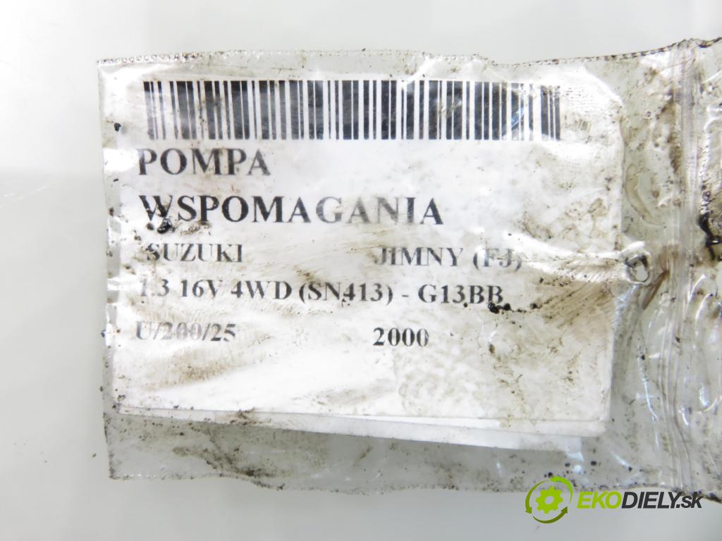 SUZUKI JIMNY (FJ) SUV 2000 0,00 1.3 16V 4WD (SN413) - G13BB 1298,00 Pumpa servočerpadlo  (Servočerpadlo)